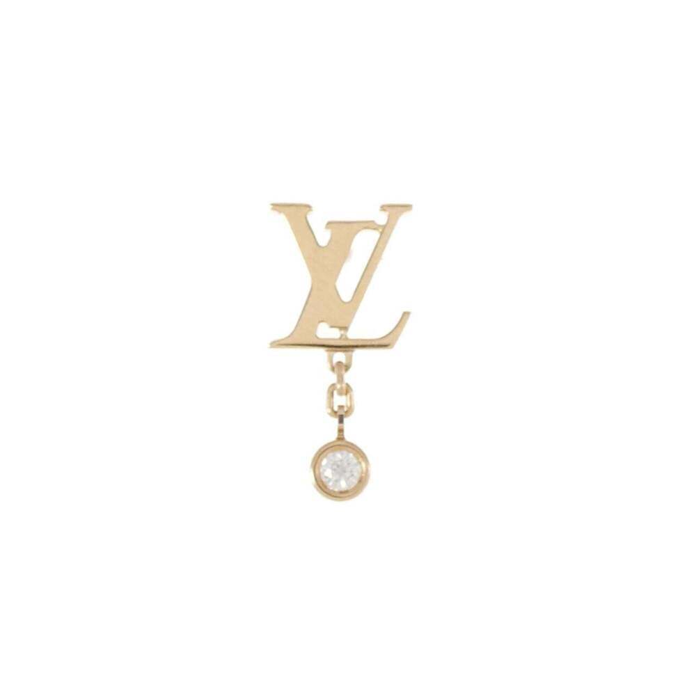LOUIS VUITTON Gold Earrings